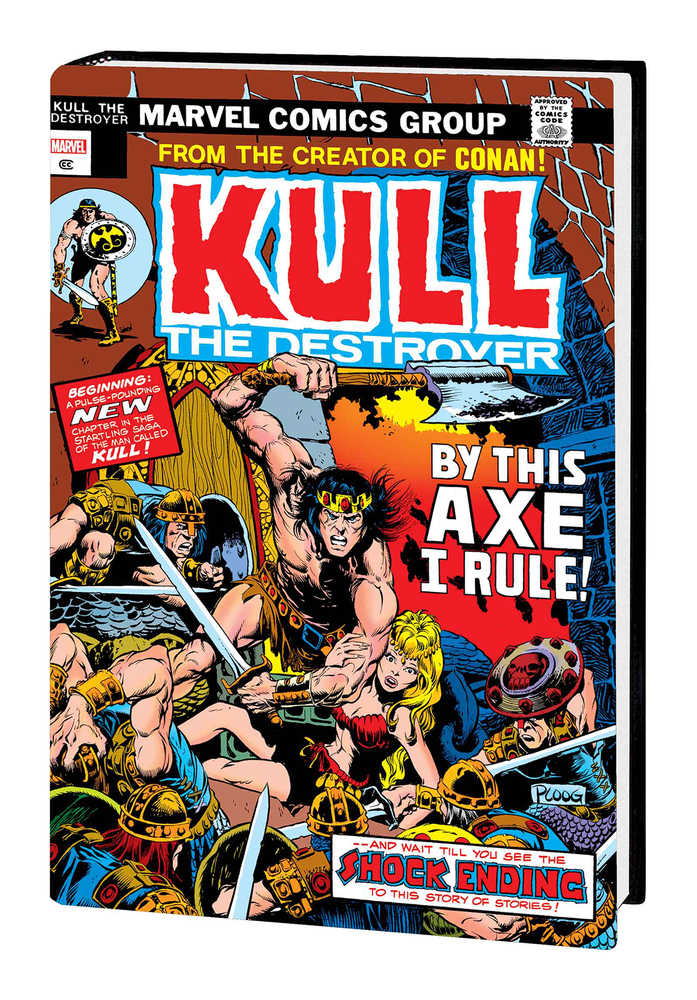 Kull Destroyer Original Marvel Years Omnibus Relié Ploog Direct Market Variant | BD Cosmos