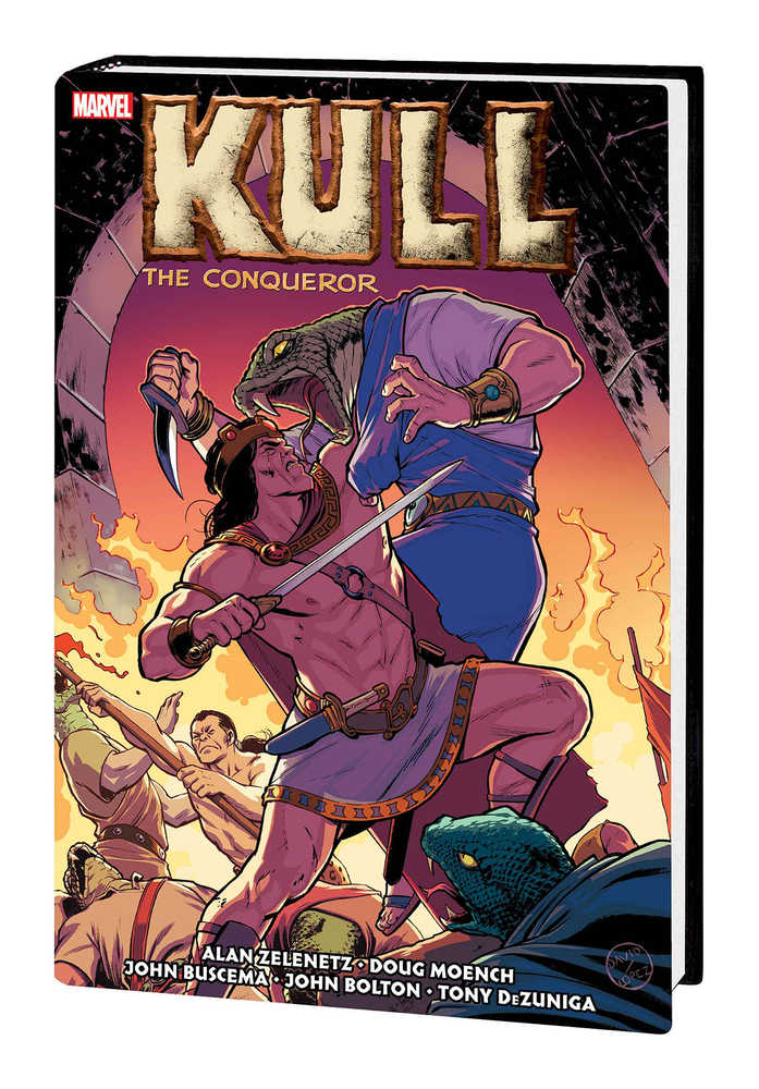 KULL CONQUEROR ORIGINAL MARVEL YEARS OMNIBUS HARDCOVER LOPEZ COVER (MATURE) | BD Cosmos