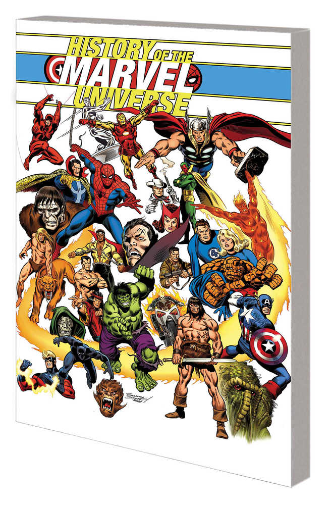 History Marvel Universe TPB Buscema Direct Market Var | BD Cosmos
