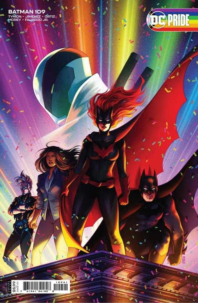 Batman #109 Cover C Jen Bartel Pride Month Card Stock Variant | BD Cosmos