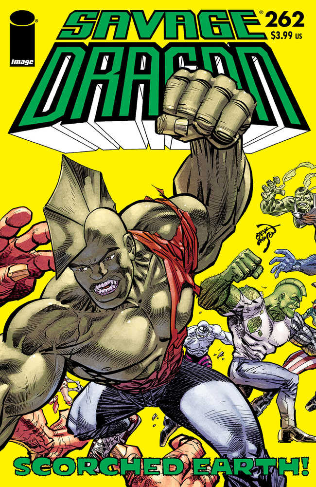 Savage Dragon #262 Cover A Larsen (Mature) | BD Cosmos