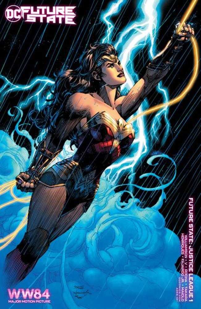 Future State Justice League #1 (Of 2) Cover C Wonder Woman 1984 Jim Lee Card Stock Variant | BD Cosmos