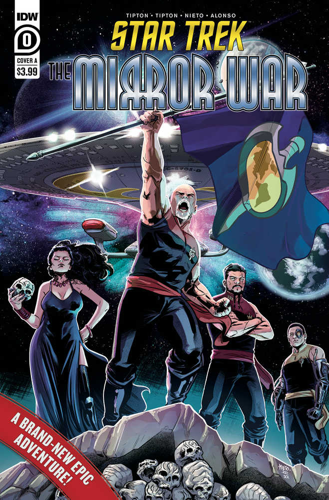 Couverture de Star Trek Mirror War #0 A Nieto | BD Cosmos