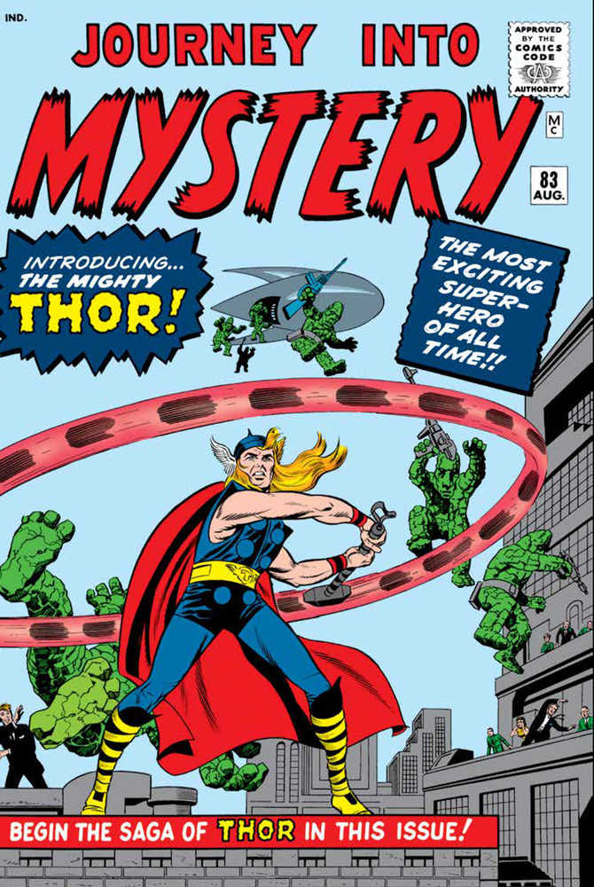 Mighty Thor Omnibus Hardcover Volume 01 Kirby Direct Market Variant New Printing | BD Cosmos