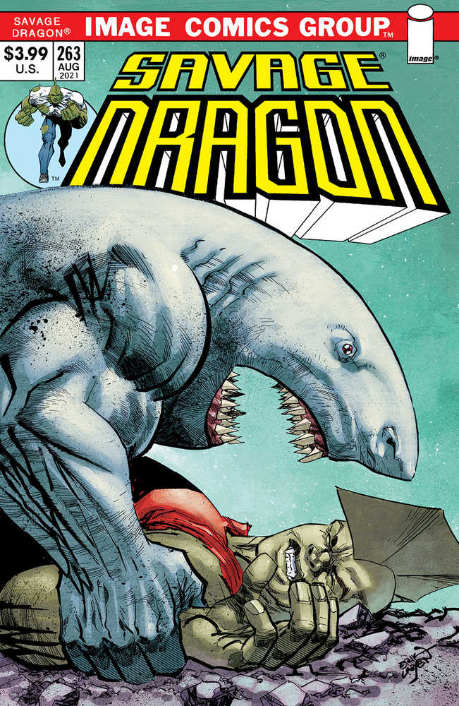 Savage Dragon #263 B Retro 70s Trade Dress Release 02/01/2023 | BD Cosmos