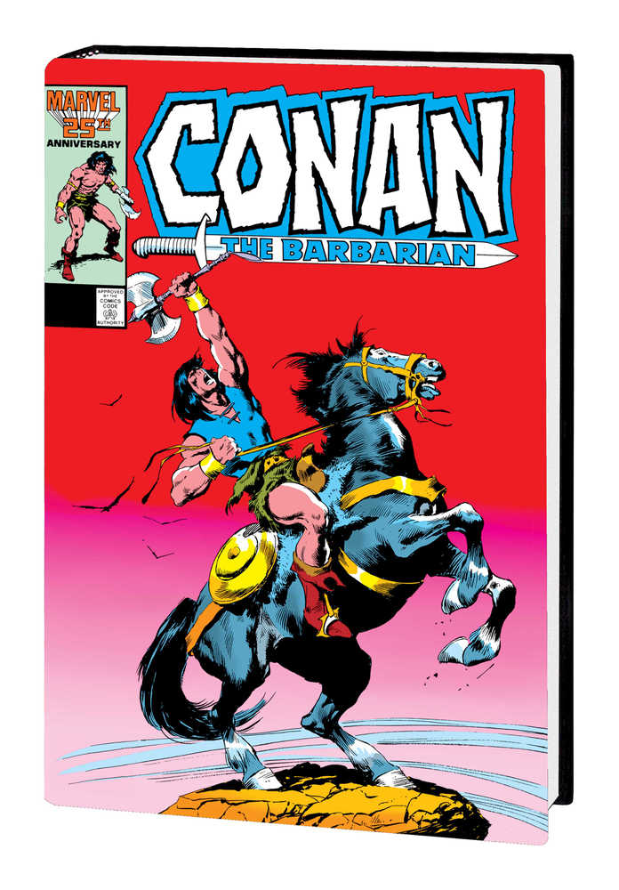 Conan Barbarian Original Marvel Years Omnibus Couverture rigide Volume 07 Variante du marché direct | BD Cosmos
