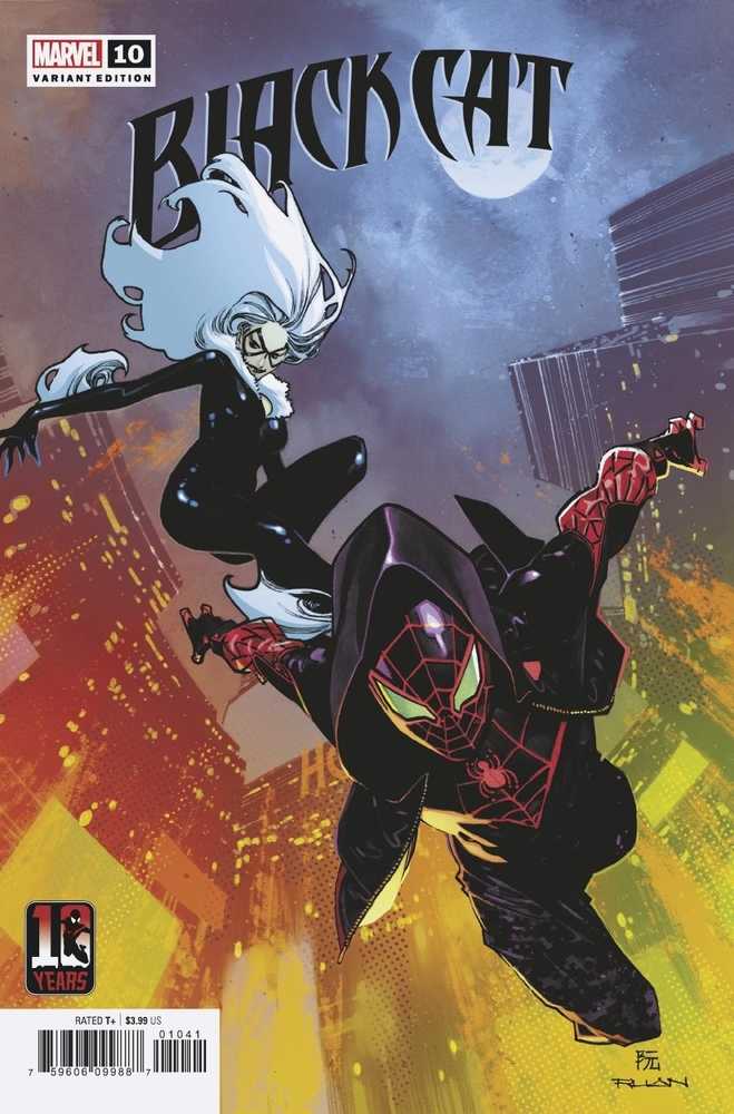 Black Cat #10 Ruan Miles Morales 10th Anniv Variant | BD Cosmos