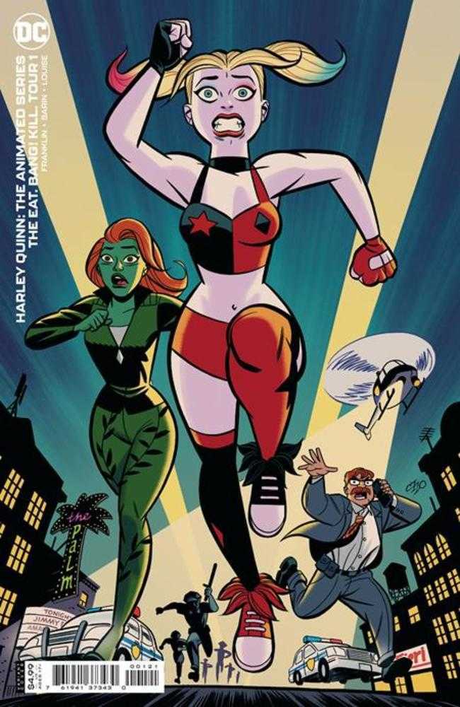 Harley Quinn The Animated Series The Eat Bang Kill Tour #1 (Of 6) Cover B Michael Cho Card Stock Variant | BD Cosmos