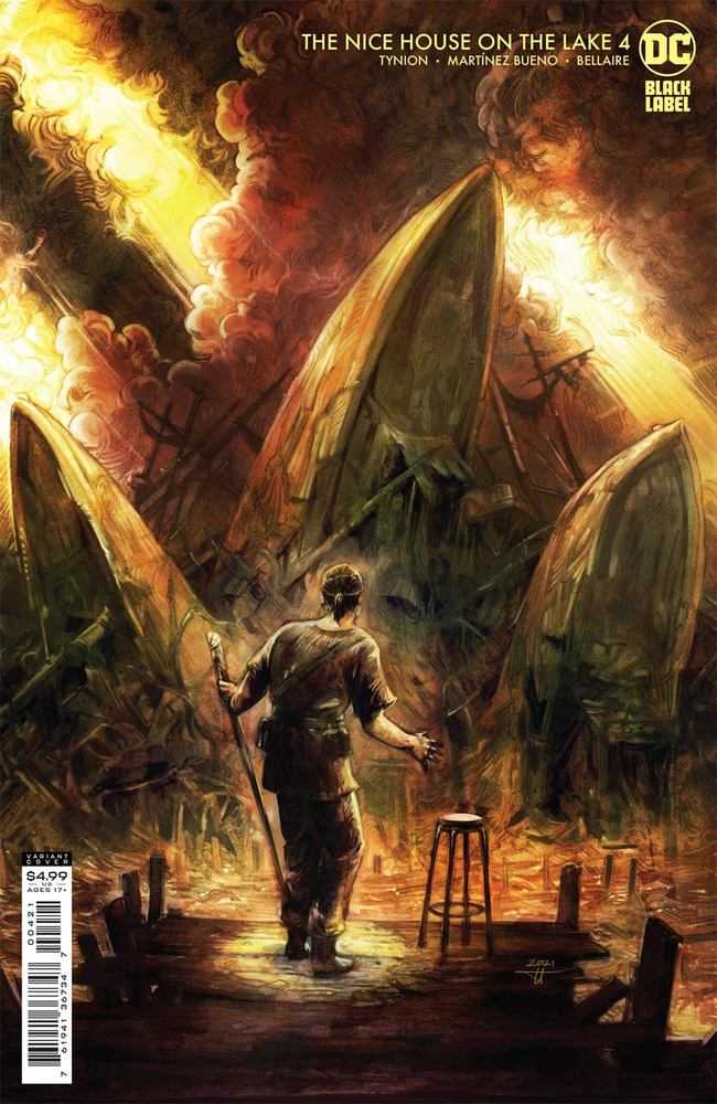 Nice House On The Lake #4 (Of 12) Cover B Tiffany Turrill Card Stock Variant (Mature) | BD Cosmos