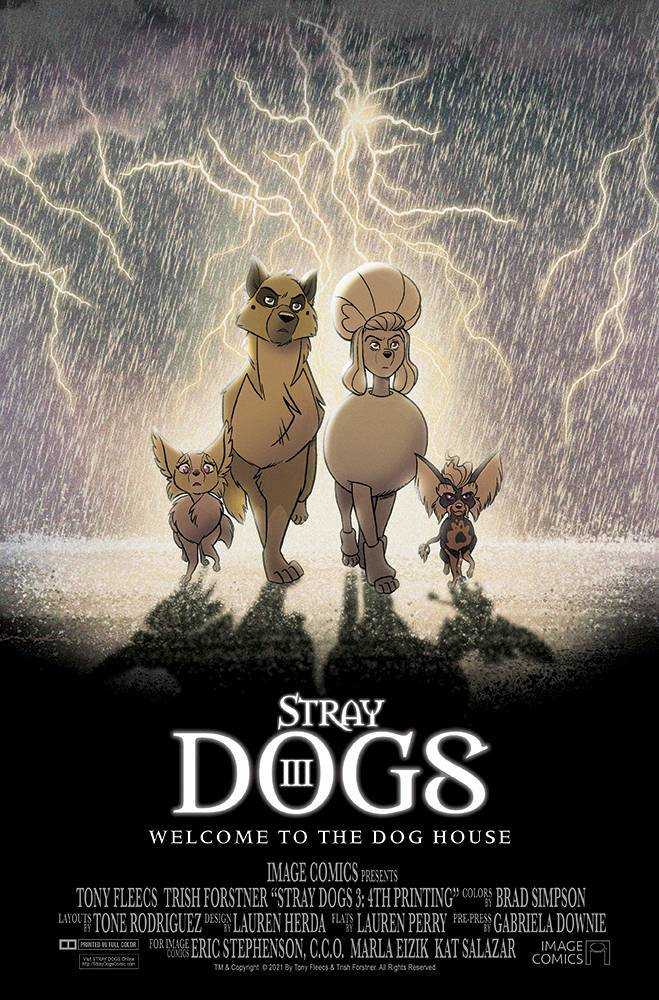 Stray Dogs #3 4TH Printing | BD Cosmos