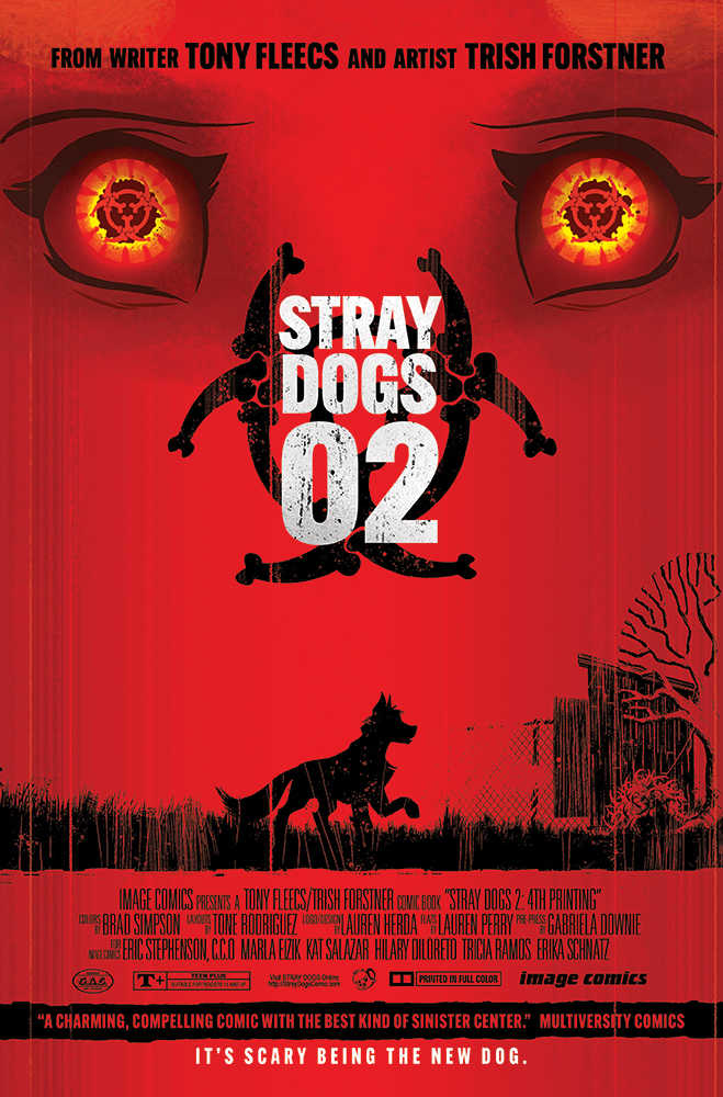 Stray Dogs #2 4TH Printing | BD Cosmos