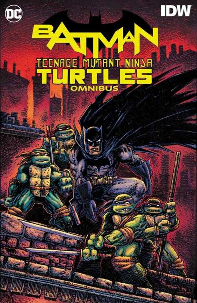 Batman Teenage Mutant Ninja Turtles Omnibus Hardcover | BD Cosmos
