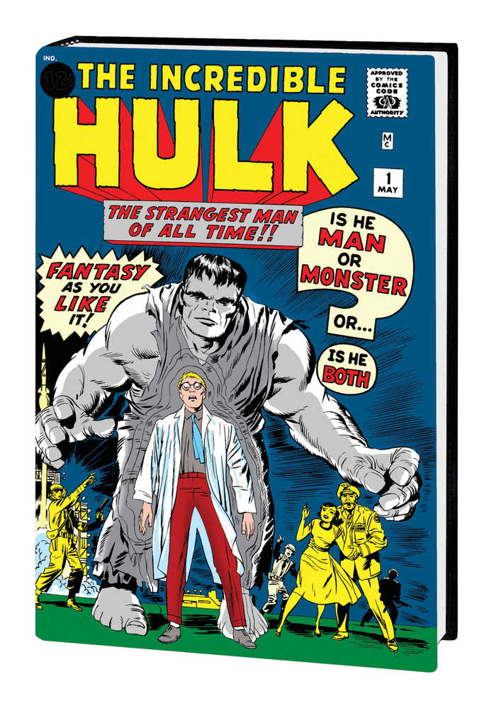Incredible Hulk Omnibus Hardcover Volume 01 Kirby Direct Market Variant New Printing | BD Cosmos