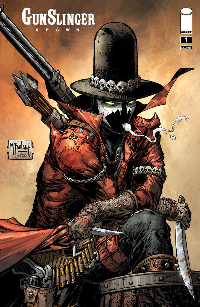 Gunslinger Spawn #1 Cover B McFarlane | BD Cosmos