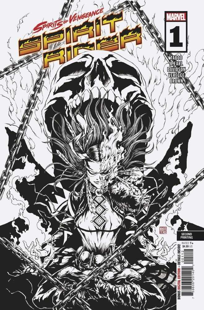 Spirits Of Vengeance Spirit Rider #1 2ème variante d'impression | BD Cosmos