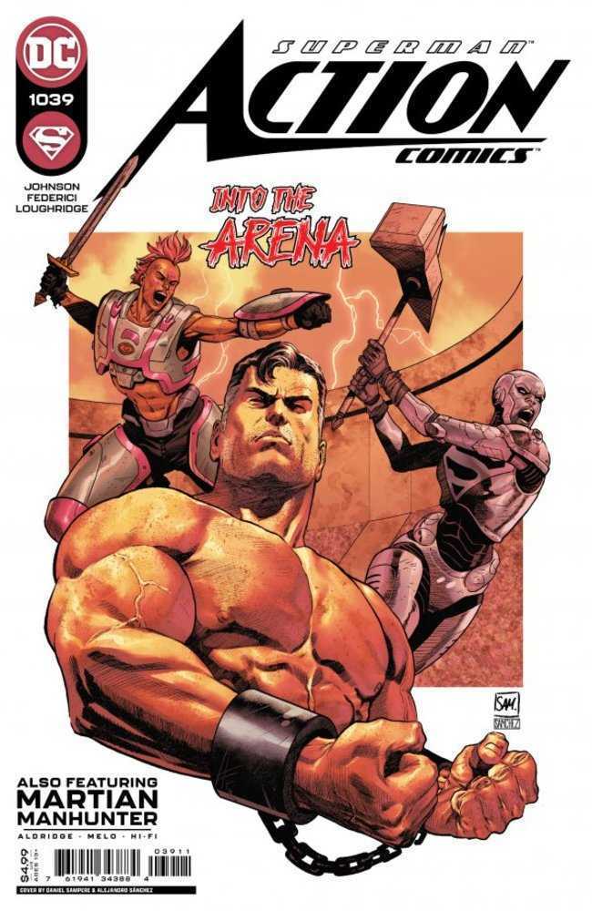 Action Comics #1039 Cover A Daniel Sampere | BD Cosmos