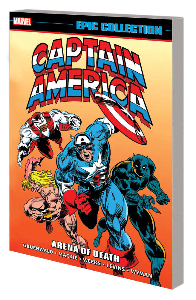 Captain America Epic Collection Arène de la mort TPB | BD Cosmos