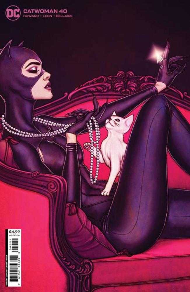Catwoman #40 Cover B Jenny Frison Card Stock Variant | BD Cosmos