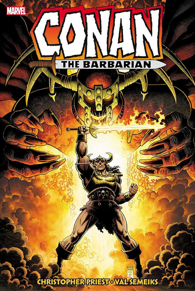 Conan Barbarian Original Marvel Years Omnibus Hardcover Volume 08 Adams Cover | BD Cosmos