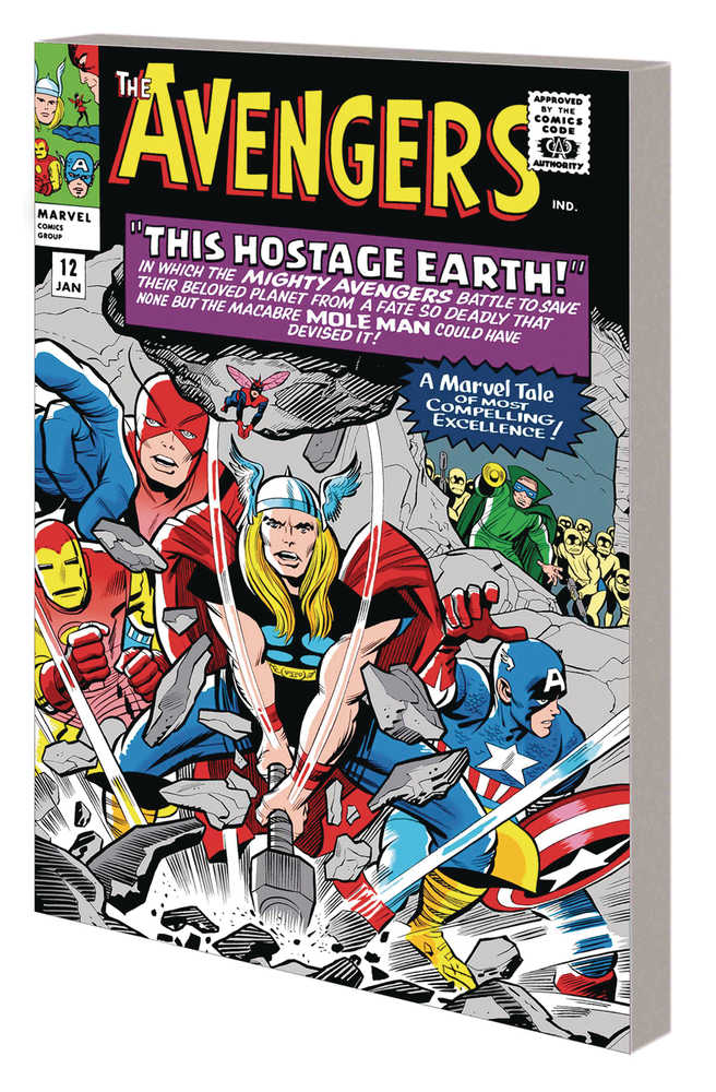 Mighty Marvel Masterworks Avengers Old Order Changeth Graphic Novel TPB Volume 02 Direct Market Variant | BD Cosmos