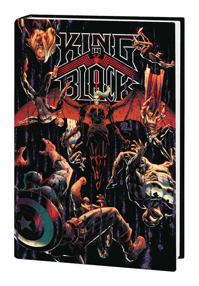 King In Black Omnibus Hardcover Stegman Fall Cover | BD Cosmos