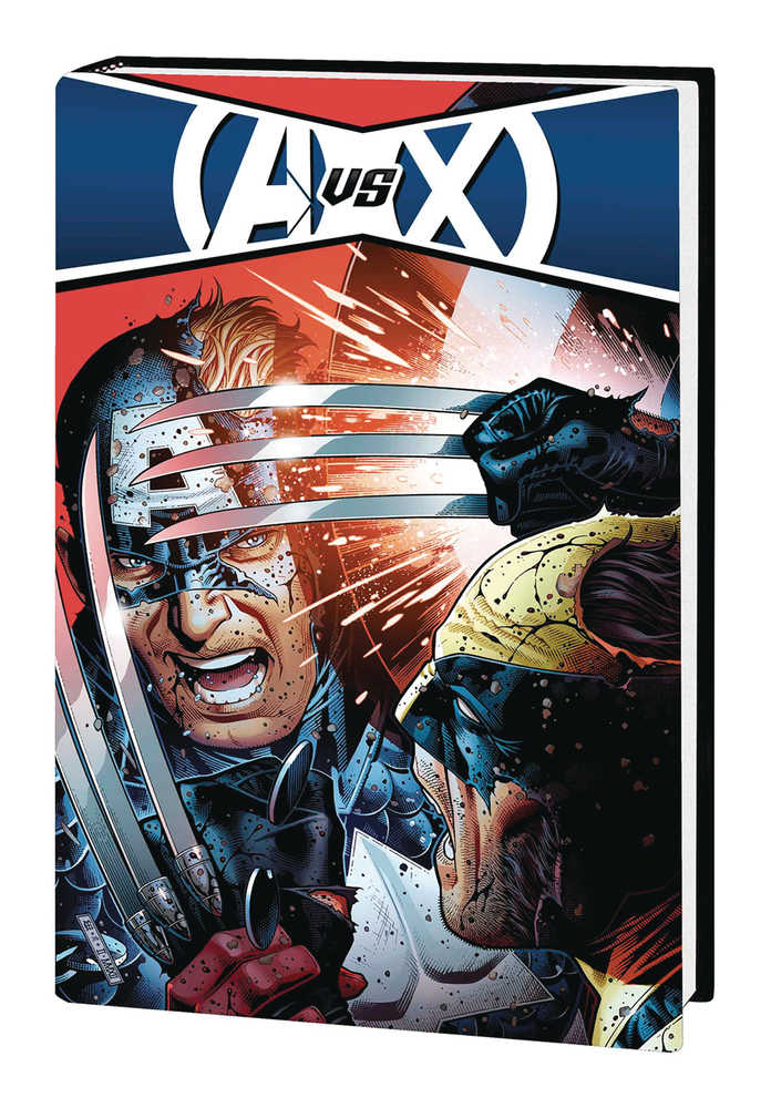 Avengers vs X-Men Omnibus Hardcover Capt America Wolverine Direct Market Variant | BD Cosmos