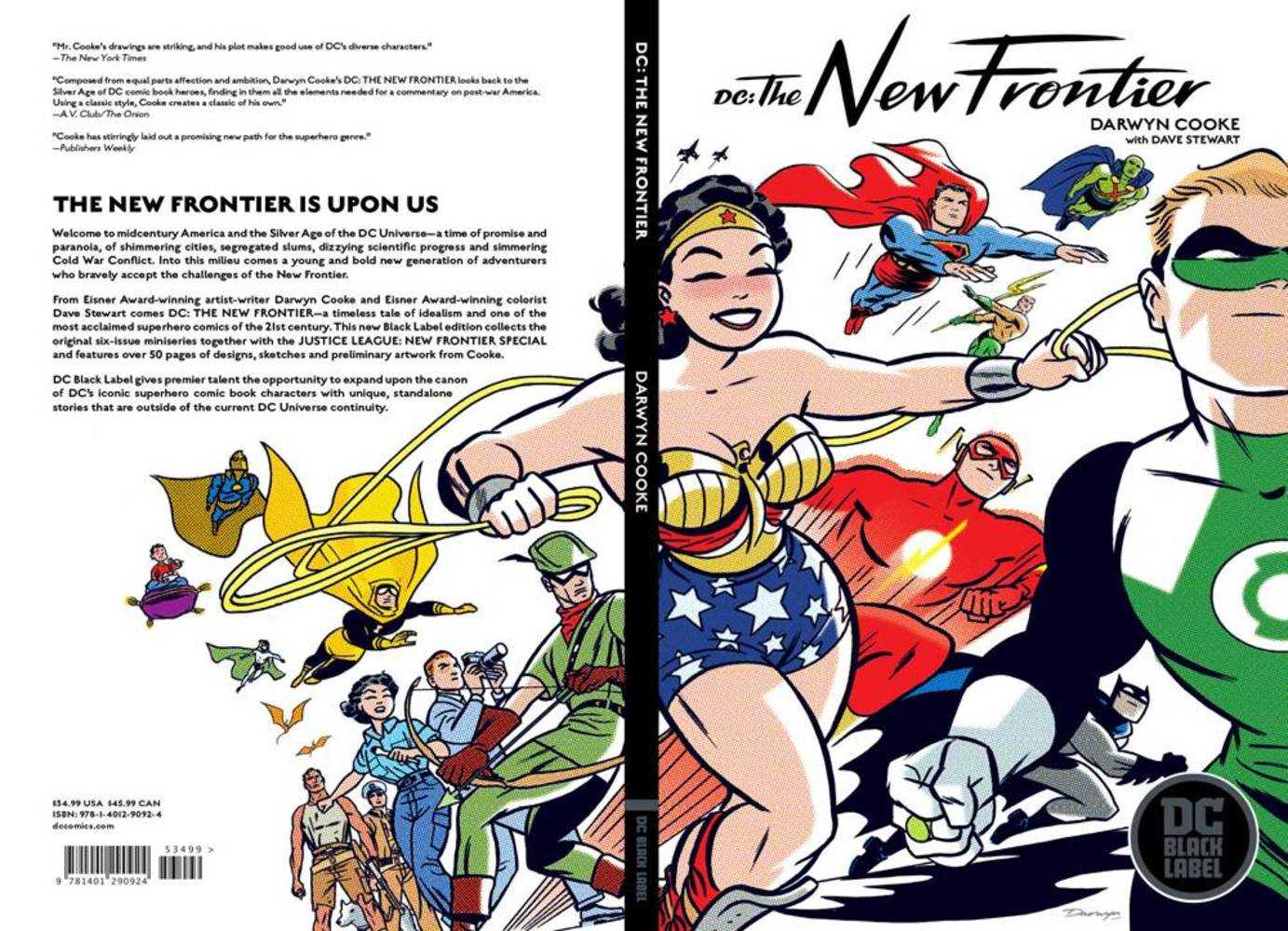 DC The New Frontier TPB New Edition Black Label | BD Cosmos