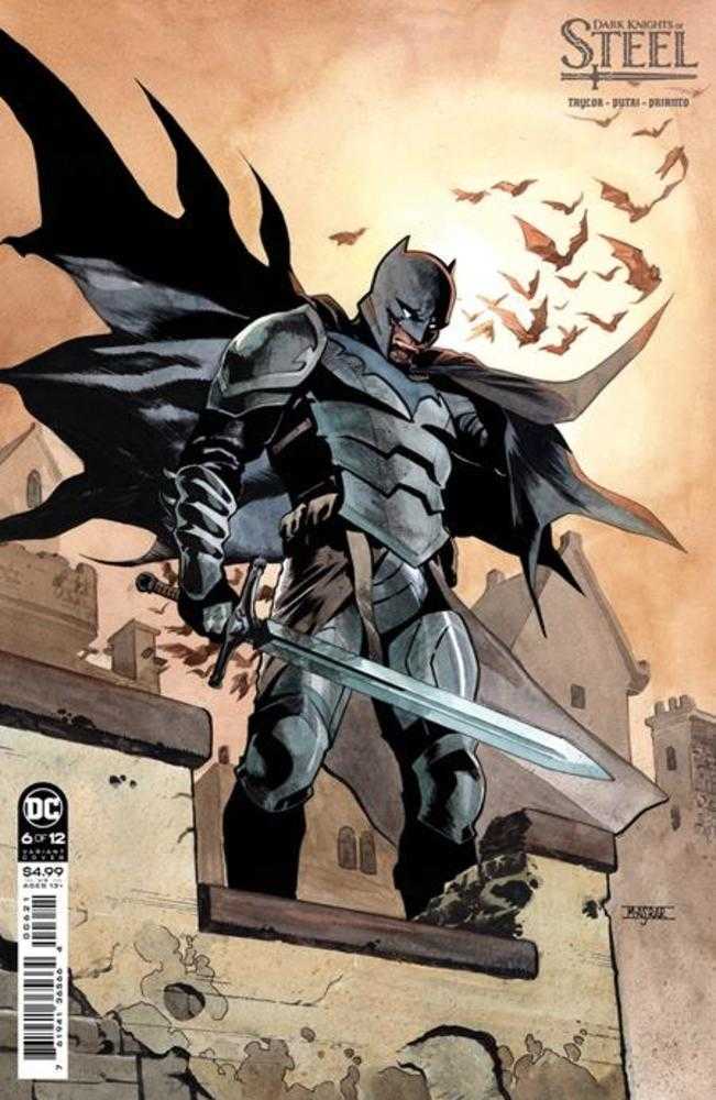 Dark Knights Of Steel #6 (Of 12) Cover C 1 in 25 Mahmud Asrar Card Stock Variant | BD Cosmos