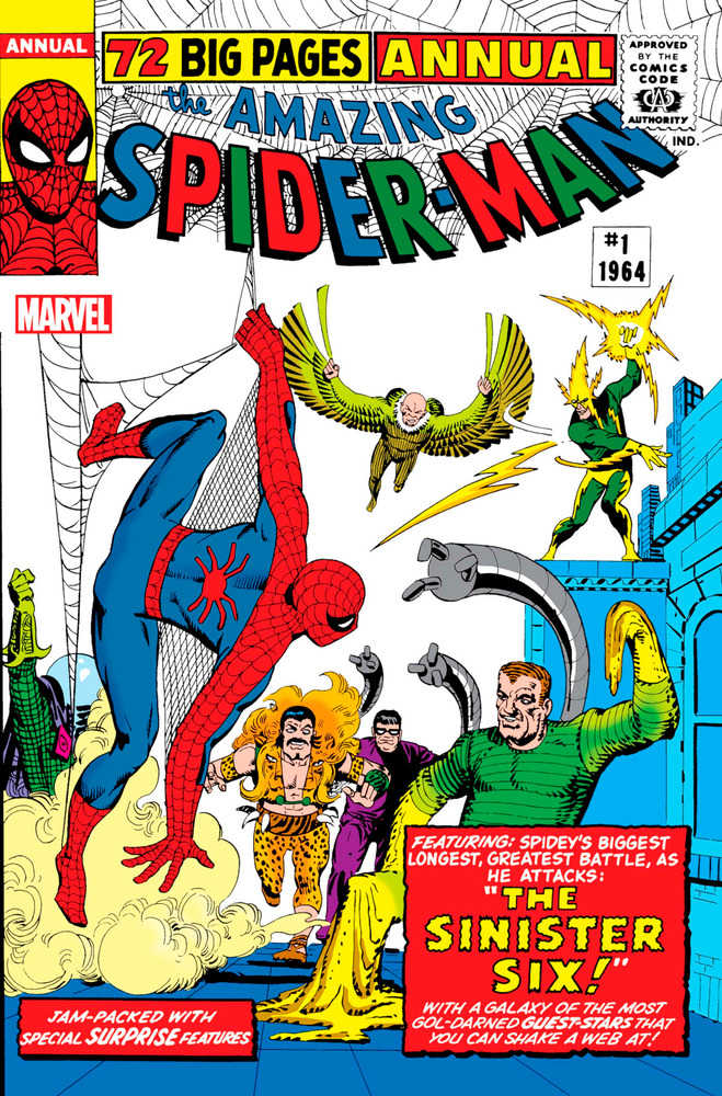 Amazing Spider-Man Annual #1 Facsimile Edition | BD Cosmos