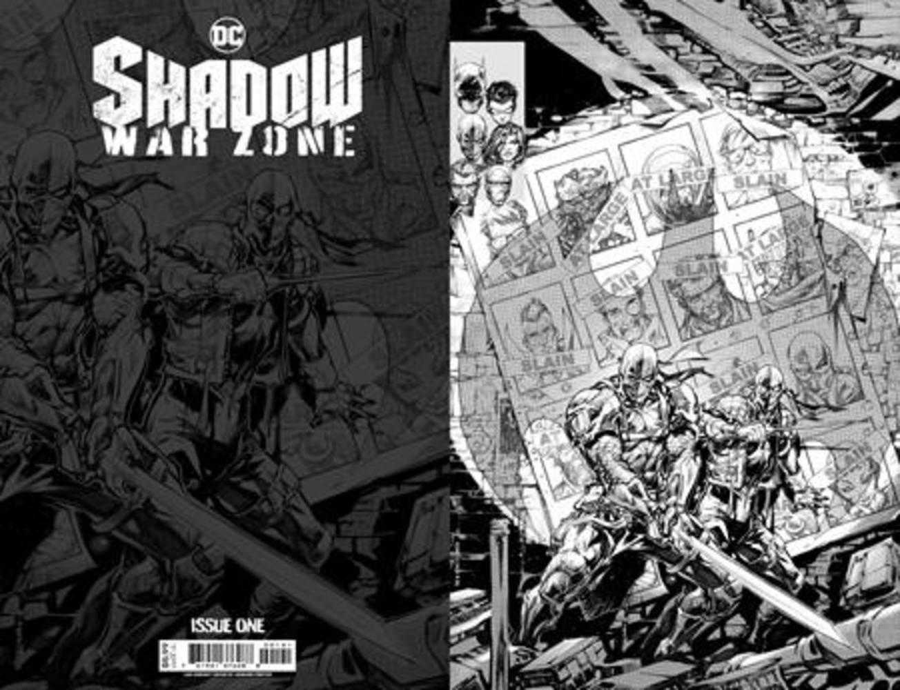 Shadow War Zone #1 (One Shot) Cover D 1 in 50 Howard Porter Black & White X-Men Homage Variant | BD Cosmos
