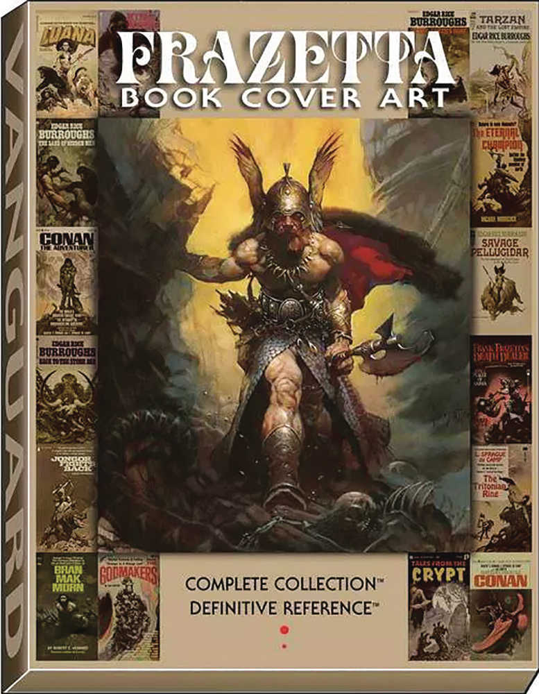 Frazetta Book Cover Art Deluxe Slipcase Previews Exclusive Hardcover | BD Cosmos