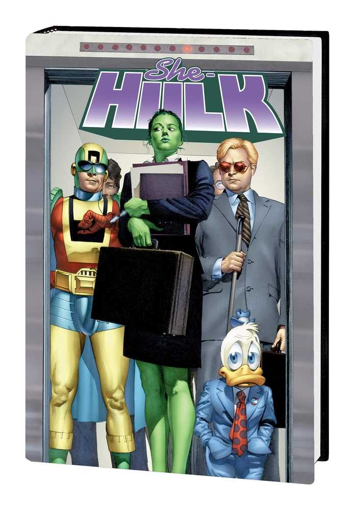 She-Hulk By Dan Slott Omnibus Hardcover Mayhew Direct Market Variant New Printing | BD Cosmos