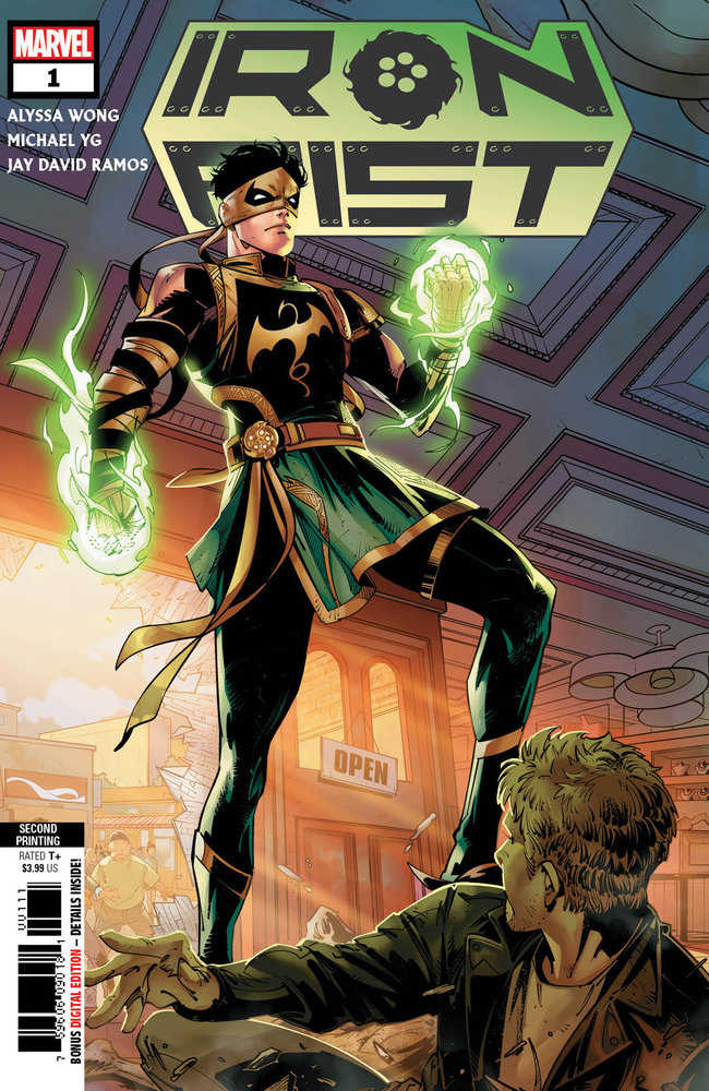 Iron Fist #1 (Of 5) 2nd Print Michael Yg Variant | BD Cosmos