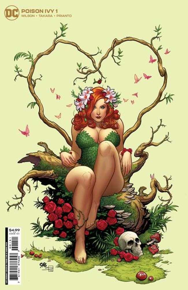 Poison Ivy #1 Cover F 1 in 50 Frank Cho Card Stock Variant | BD Cosmos