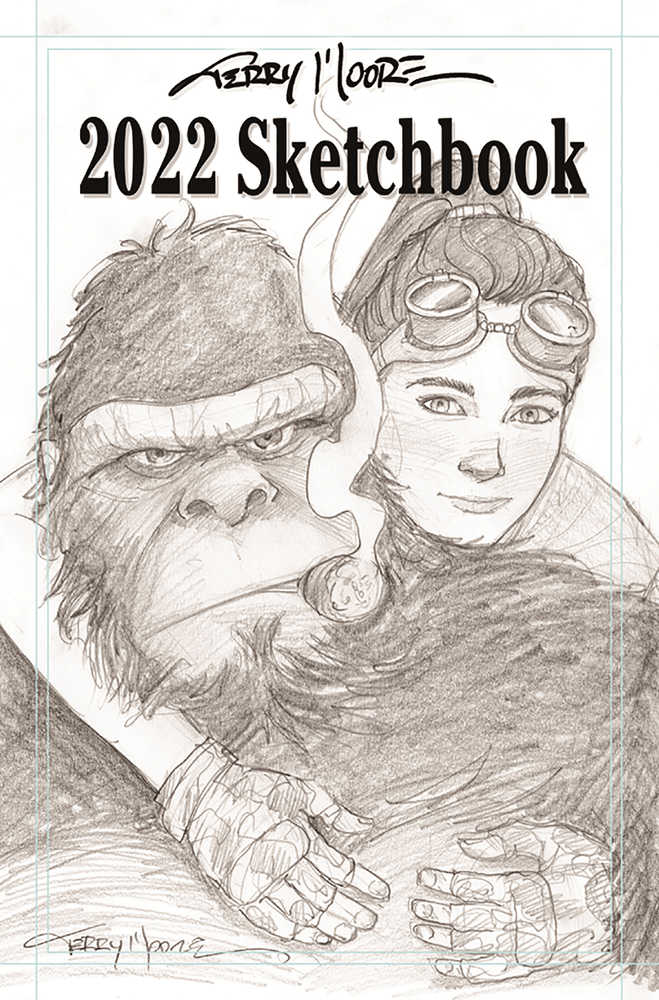Terry Moore 2022 Sketchbook | BD Cosmos