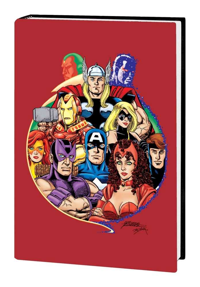 Avengers By Busiek Perez Omnibus Hardcover Volume 01 Direct Market Variant New Printing | BD Cosmos