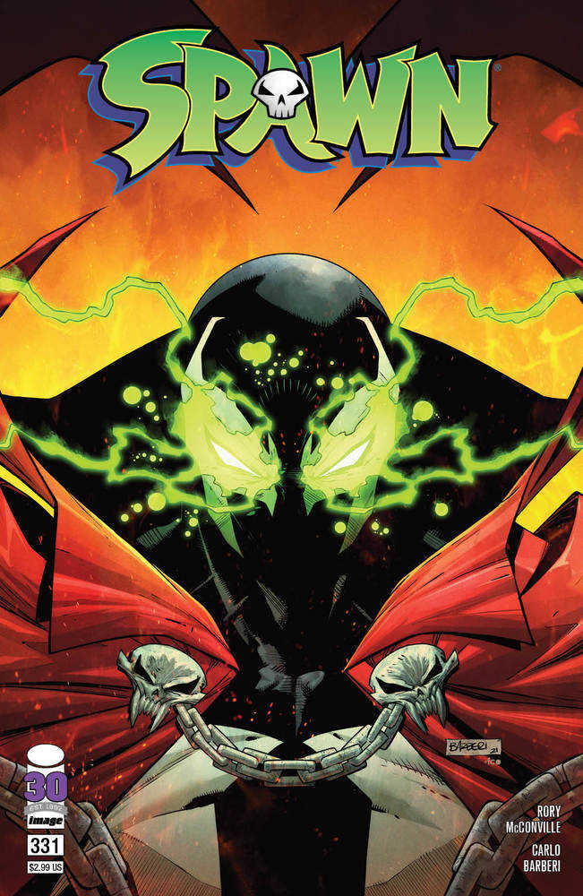 Spawn #331 Cover B Barberi | BD Cosmos