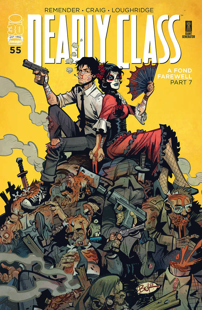Deadly Class #55 Cover B Parson (Mature) | BD Cosmos