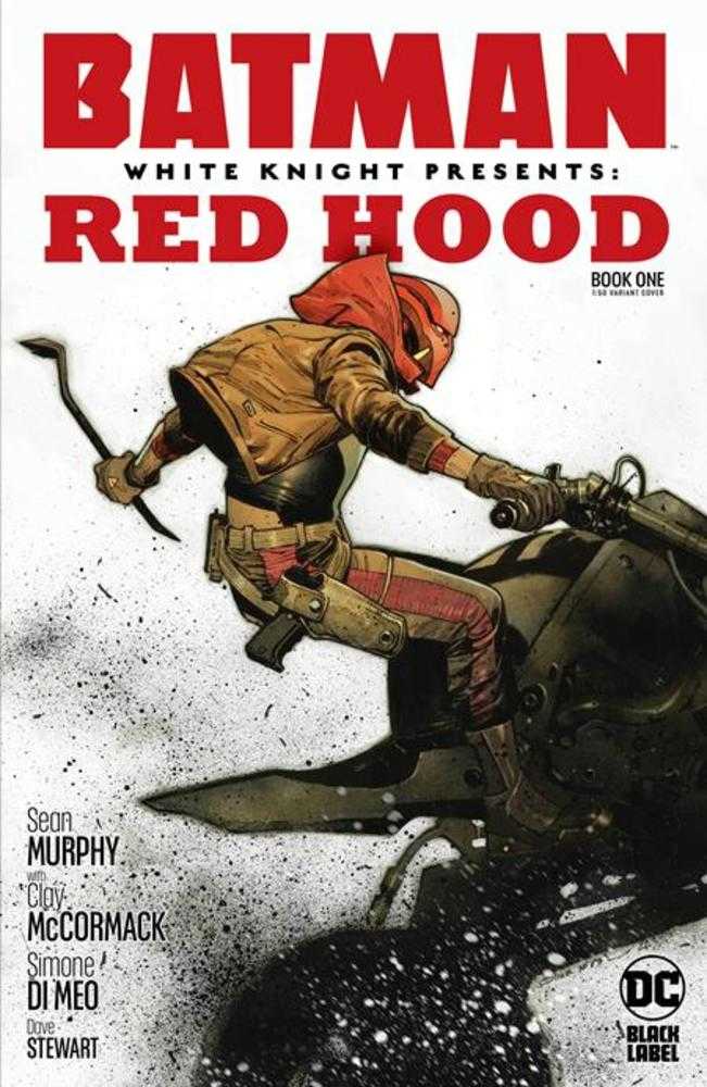 Batman White Knight Presents Red Hood #1 (Of 2) Cover D 1 in 50 Olivier Coipel Foil Card Stock Variant (Mature) | BD Cosmos