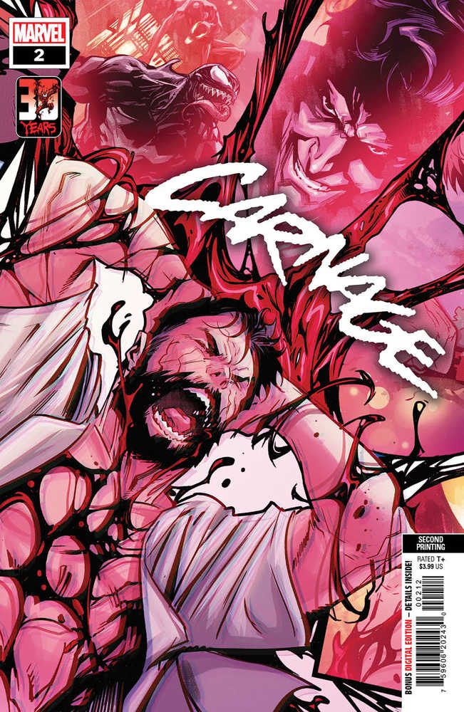 Carnage #2 2nd Print Manna Variant | BD Cosmos