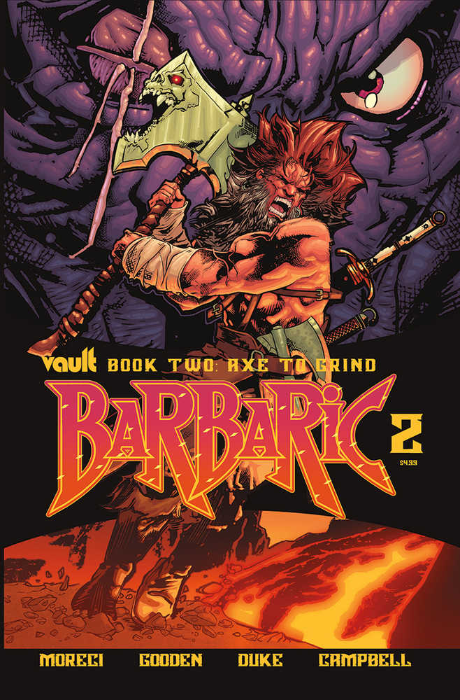 Barbaric Axe To Grind #2 Cover A Gooden | BD Cosmos