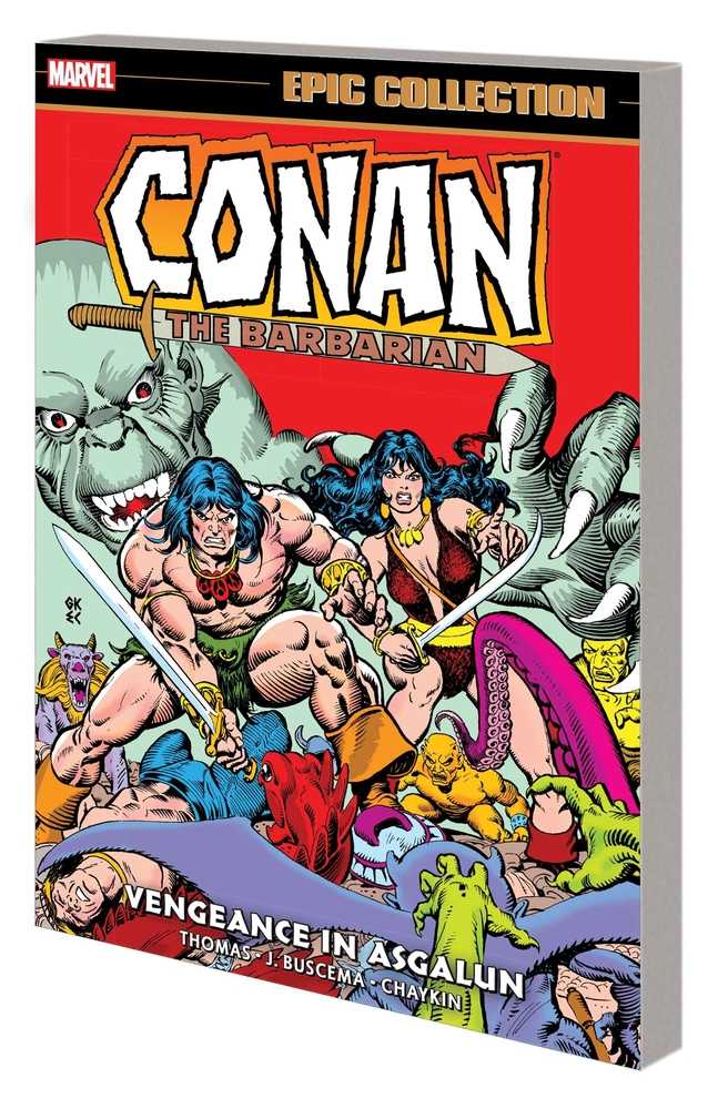 Conan Barbarian Epic Collector's Og Marvel Years TPB Vengeance Asgalun | BD Cosmos