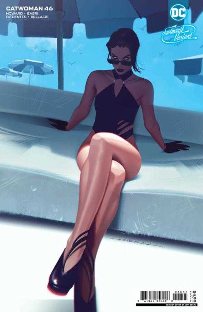 Catwoman #46 Cover C Jeff Dekal Swimsuit Card Stock Variant | BD Cosmos