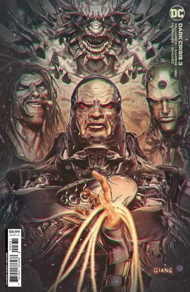 Dark Crisis #3 (Of 7) Cover D 1 in 25 John Giang Card Stock Variant | BD Cosmos