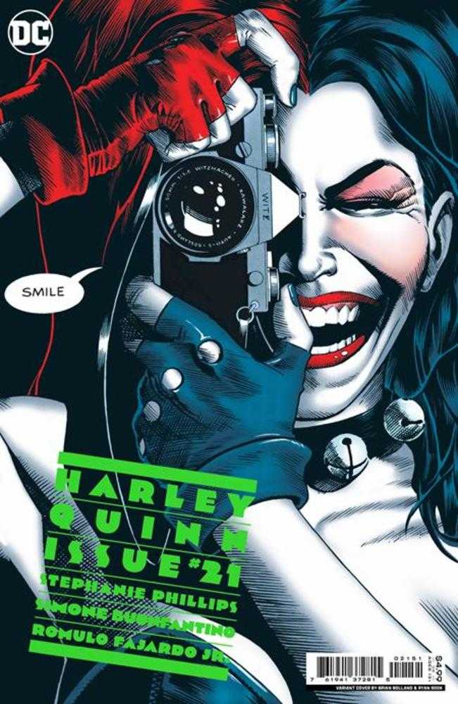 Harley Quinn #21 Cover C Ryan Sook Homage Card Stock Variant | BD Cosmos