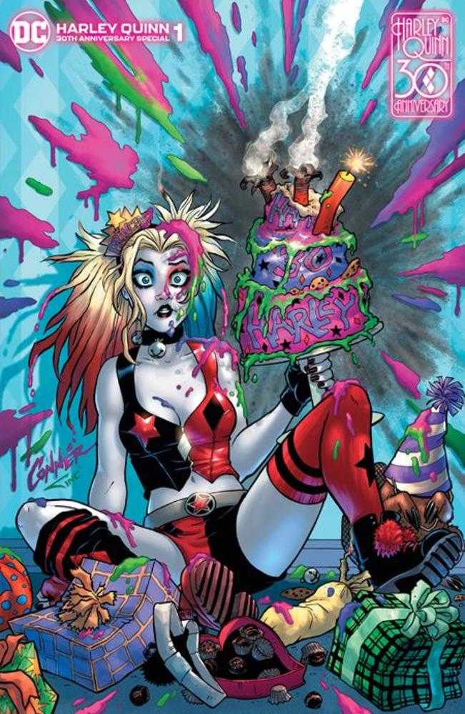 Harley Quinn 30th Anniversary Special #1 (One Shot) Cover J 1 in 25 Amanda Conner Variant | BD Cosmos