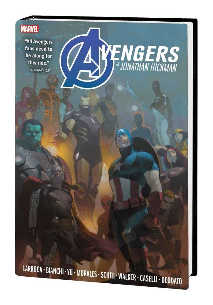 Avengers By Jonathan Hickman Omnibus Hardcover Volume 02 Ribic Cover | BD Cosmos
