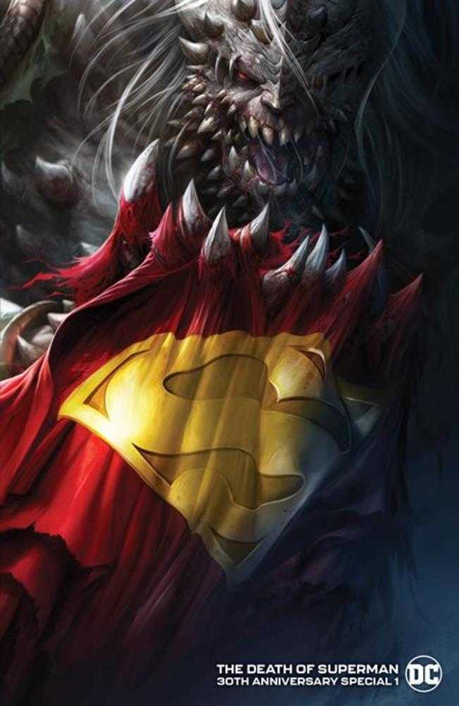 Death Of Superman 30th Anniversary Special #1 (One-Shot) Cover G 1 in 25 Francesco Mattina Doomsday Foil Variant | BD Cosmos