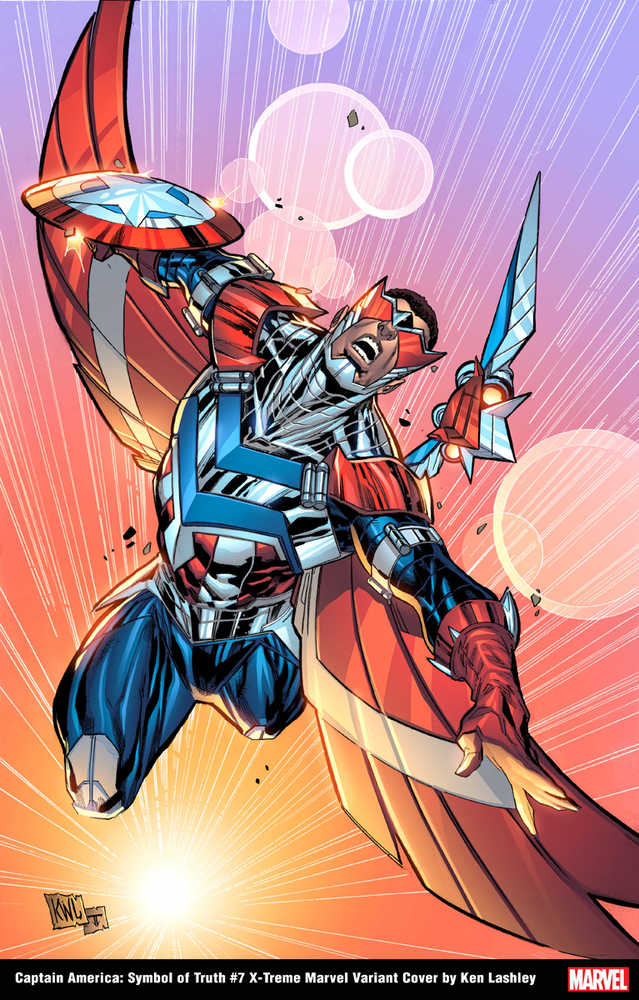 Captain America Symbol Of Truth #7 (2022) Marvel Lashley X-Treme Release 11/30/2022 | BD Cosmos
