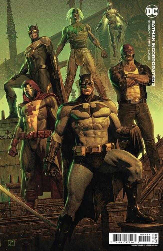 Batman Incorporated #2 Cover B Jorge Molina Card Stock Variant | BD Cosmos